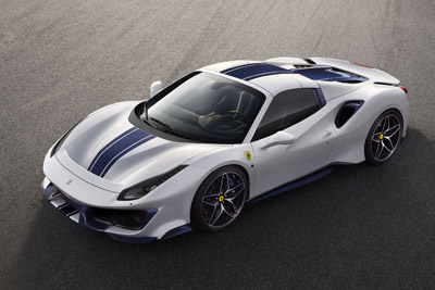 Ferrari 488 Pista Spider at Pebble Beach Concours 2018